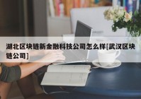 湖北区块链新金融科技公司怎么样[武汉区块链公司]